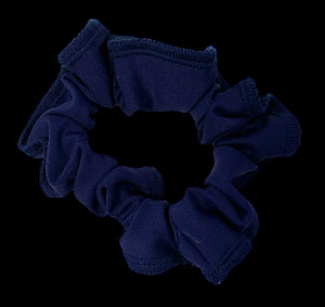 Navy Scrunchie